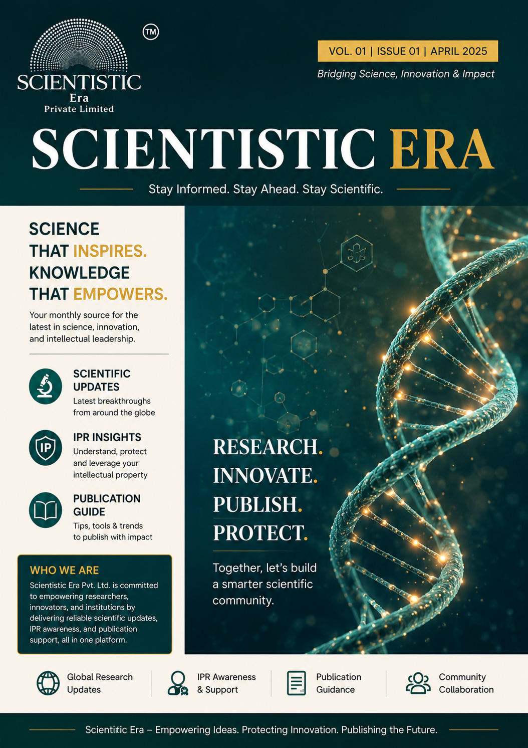 ScientisticEra Universal E-Magazine cover 1